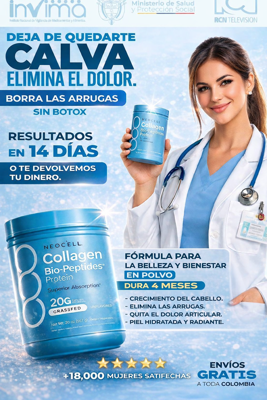 COLLAGEN NEOCELL® | Mejora Tu  Piel, Cabello y Articulaciones