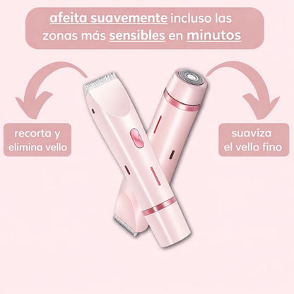 GlowTrim ™ – Recortador de bikini y cuerpo 2 en 1