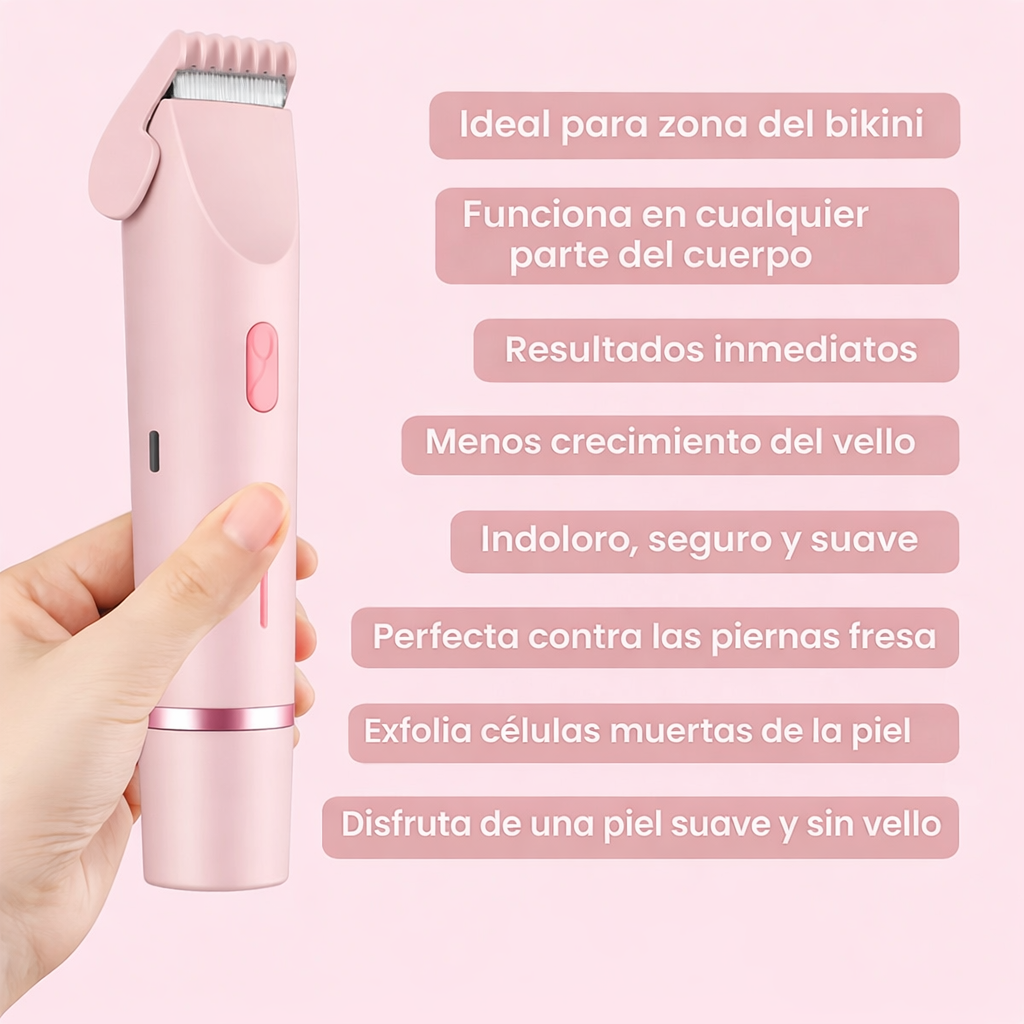 GlowTrim ™ – Recortador de bikini y cuerpo 2 en 1